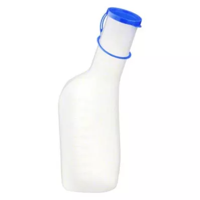 URINFLASCHE Man plastic 1 l w.cap melkachtig, 1 pc URINFLASCHE Man plastic 1 l w.cap melkachtig, 1 pc