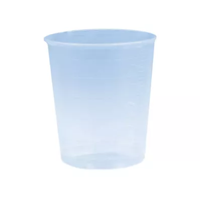 EINNEHMEGLAS Plastic 30 ml blauw, 10 stuks EINNEHMEGLAS Plastic 30 ml blauw, 10 stuks