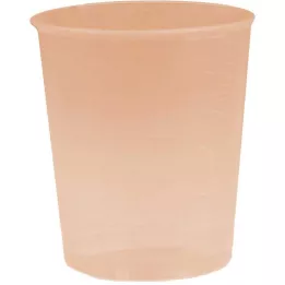 EINNEHMEGLAS Plastic 30 ml rood, 10 stuks