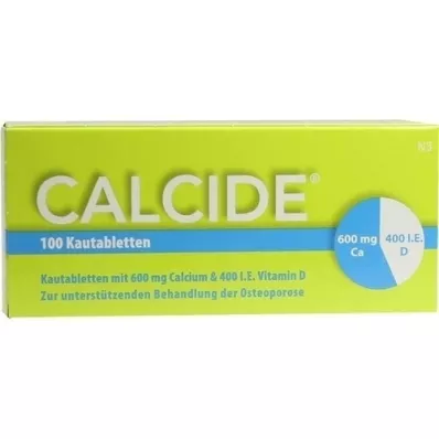 CALCIDE Kauwtabletten, 100 stuks