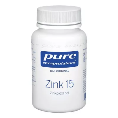 PURE ENCAPSULATIONS Zink 15 Zink Picolinaat Capsules, 180 Capsules PURE ENCAPSULATIONS Zink 15 Zink Picolinaat Capsules, 180 Capsules