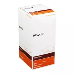 MELOLIN 10x10 cm steriele wondverbanden, 100 stuks