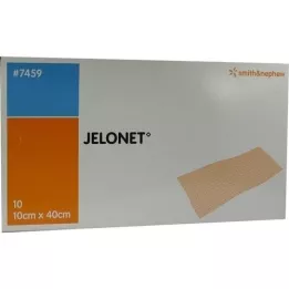 JELONET Paraffinegaas 10x40 cm steriel, 10 stuks