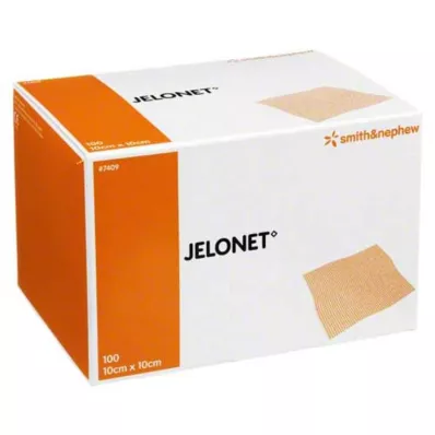 JELONET Paraffine gaasjes 10x10 cm steriel, 100 stuks