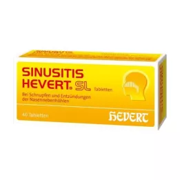 SINUSITIS HEVERT SL Tabletten, 40 stuks