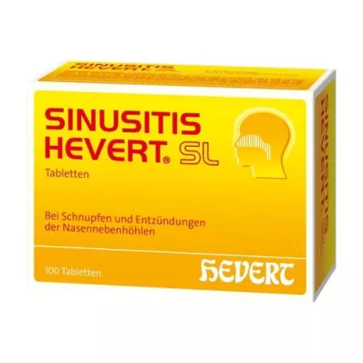 SINUSITIS HEVERT SL Tabletten, 100 stuks