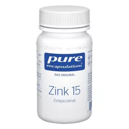 PURE ENCAPSULATIONS Zink 15 Zink Picolinaat Capsules, 60 Capsules