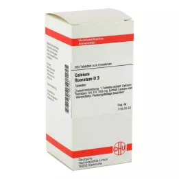 CALCIUM FLUORATUM D 3 tabletten, 200 stuks