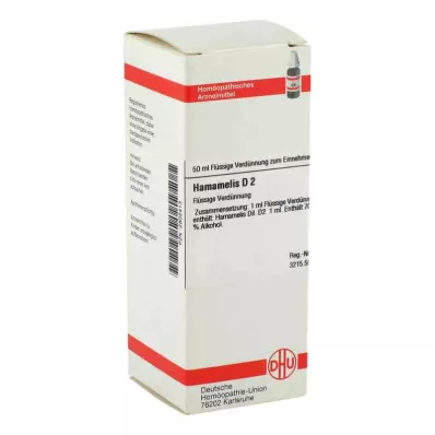 HAMAMELIS D 2 Verdunning, 50 ml