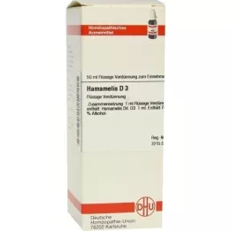 HAMAMELIS D 3 Verdunning, 50 ml