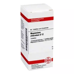 MAGNESIUM CHLORATUM D 12 tabletten, 80 stuks