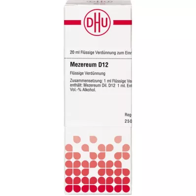 MEZEREUM D 12 Verdunning, 20 ml