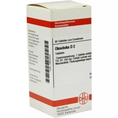 OKOUBAKA D 2 tabletten, 80 st