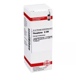 PHOSPHORUS D 200 verdunning, 20 ml