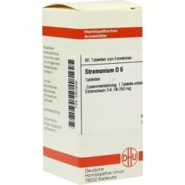 STRAMONIUM D 6 tabletten, 80 stuks