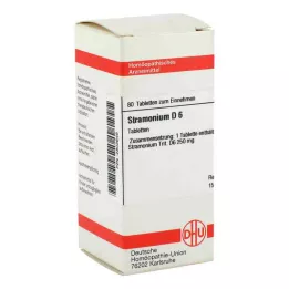 STRAMONIUM D 6 tabletten, 80 stuks