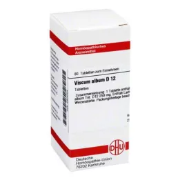 VISCUM ALBUM D 12 tabletten, 80 stuks