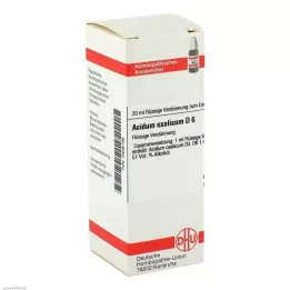 ACIDUM OXALICUM D 6 Verdunning, 20 ml
