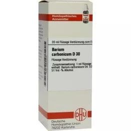 BARIUM CARBONICUM D 30 Verdunning, 20 ml