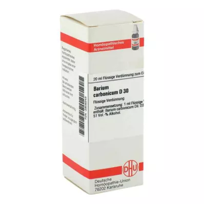 BARIUM CARBONICUM D 30 Verdunning, 20 ml