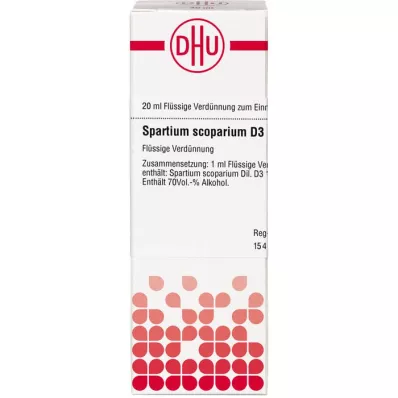 SPARTIUM SCOPARIUM D 3 Verdunning, 20 ml