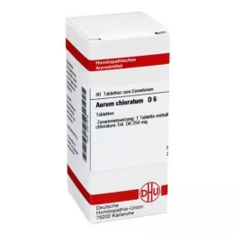 AURUM CHLORATUM D 6 tabletten, 80 stuks