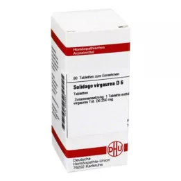 SOLIDAGO VIRGAUREA D 6 tabletten, 80 stuks