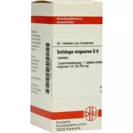 SOLIDAGO VIRGAUREA D 6 tabletten, 80 stuks