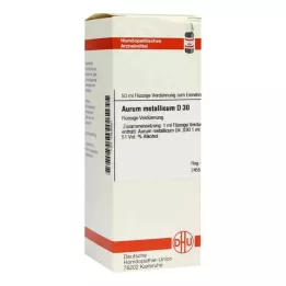 AURUM METALLICUM D 30 Verdunning, 50 ml