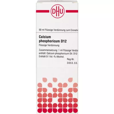 CALCIUM PHOSPHORICUM D 12 Verdunning, 50 ml