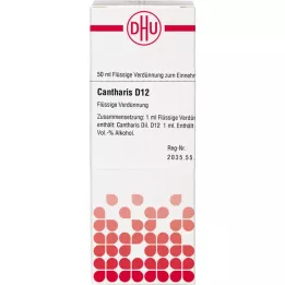 CANTHARIS D 12 Verdunning, 50 ml