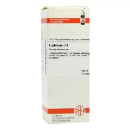 EUPHRASIA D 3 Verdunning, 50 ml