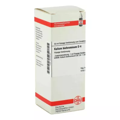 KALIUM BICHROMICUM Verdunning D 4, 50 ml KALIUM BICHROMICUM Verdunning D 4, 50 ml