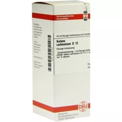 KALIUM CARBONICUM D 12 Verdunning, 50 ml