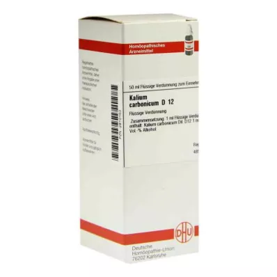 KALIUM CARBONICUM D 12 Verdunning, 50 ml