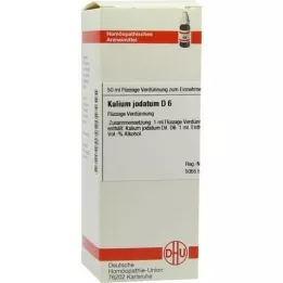 KALIUM JODATUM D 6 Verdunning, 50 ml