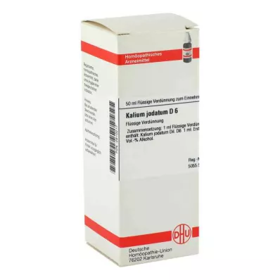 KALIUM JODATUM D 6 Verdunning, 50 ml