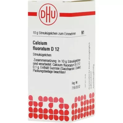 CALCIUM FLUORATUM D 12 bolletjes, 10 g