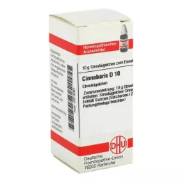 CINNABARIS D 10 bolletjes, 10 g