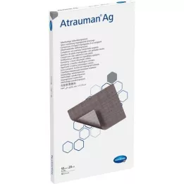 ATRAUMAN Steriele kompressen Ag 10x20 cm, 10 stuks