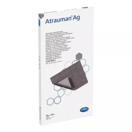 ATRAUMAN Steriele kompressen Ag 10x20 cm, 10 stuks