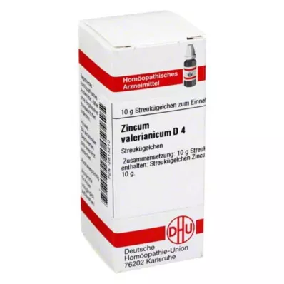 ZINCUM VALERIANICUM D 4 bolletjes, 10 g ZINCUM VALERIANICUM D 4 bolletjes, 10 g