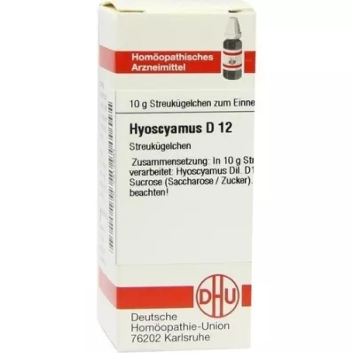 HYOSCYAMUS D 12 bolletjes, 10 g