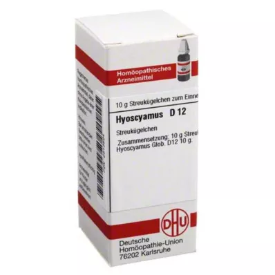 HYOSCYAMUS D 12 bolletjes, 10 g