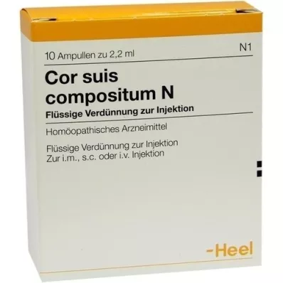 COR SUIS Compositum N Ampullen, 10 stuks