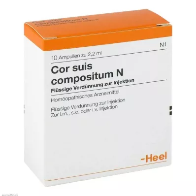 COR SUIS Compositum N Ampullen, 10 stuks