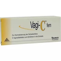 VAGI C Fem vaginale tabletten, 6 stuks