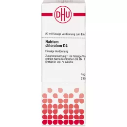 NATRIUM CHLORATUM Verdunning D 4, 20 ml