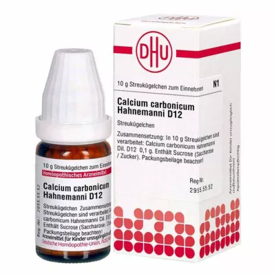 CALCIUM CARBONICUM Hahnemanni D 12 bolletjes, 10 g