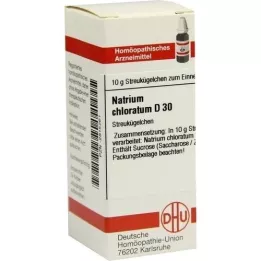 NATRIUM CHLORATUM D 30 bolletjes, 10 g